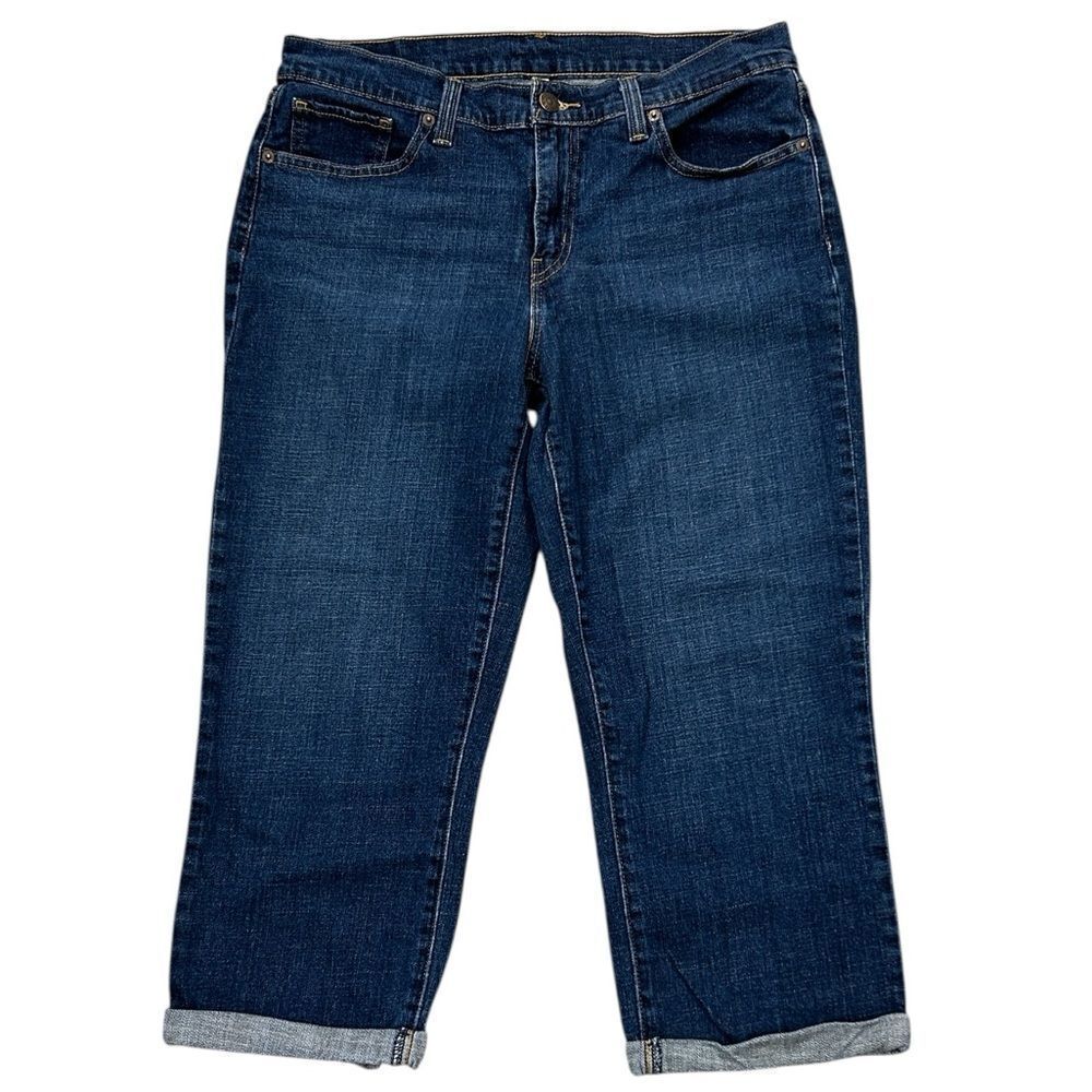Levi's Classic Cuffed Capri Jeans